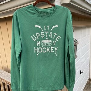 J.Crew Mens Graphic Long sleeve Shirt